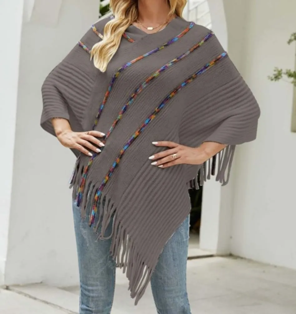 Lucy Tassel Poncho