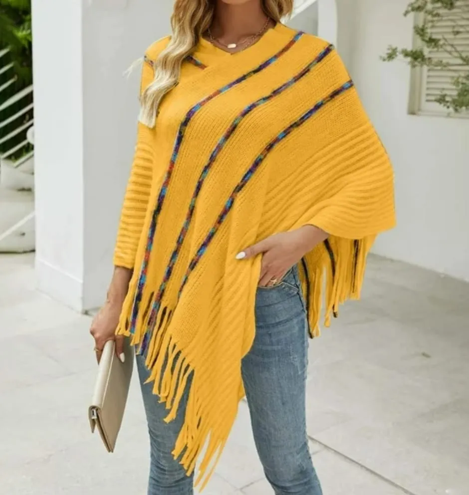 Lucy Tassel Poncho