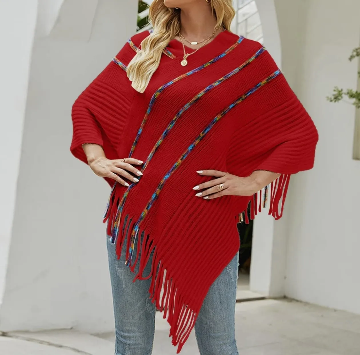 Lucy Tassel Poncho