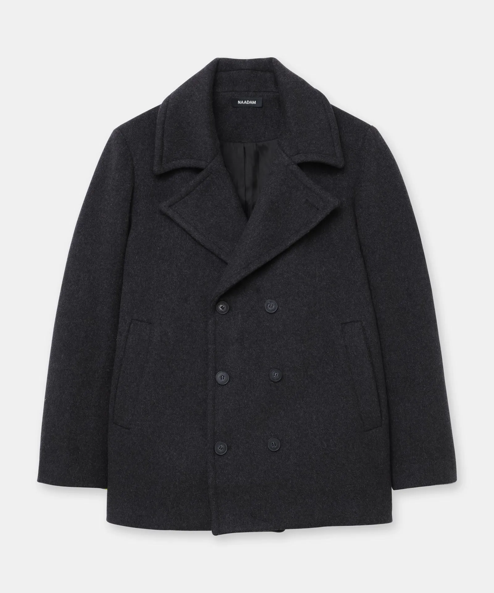 Luxe Wool Double Breasted Coat