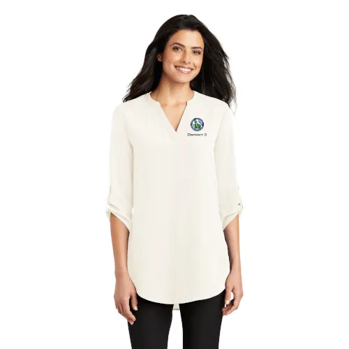 LW701 Port Authority ® Ladies 3/4-Sleeve Tunic Blouse