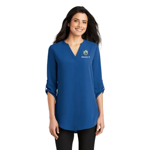 LW701 Port Authority ® Ladies 3/4-Sleeve Tunic Blouse