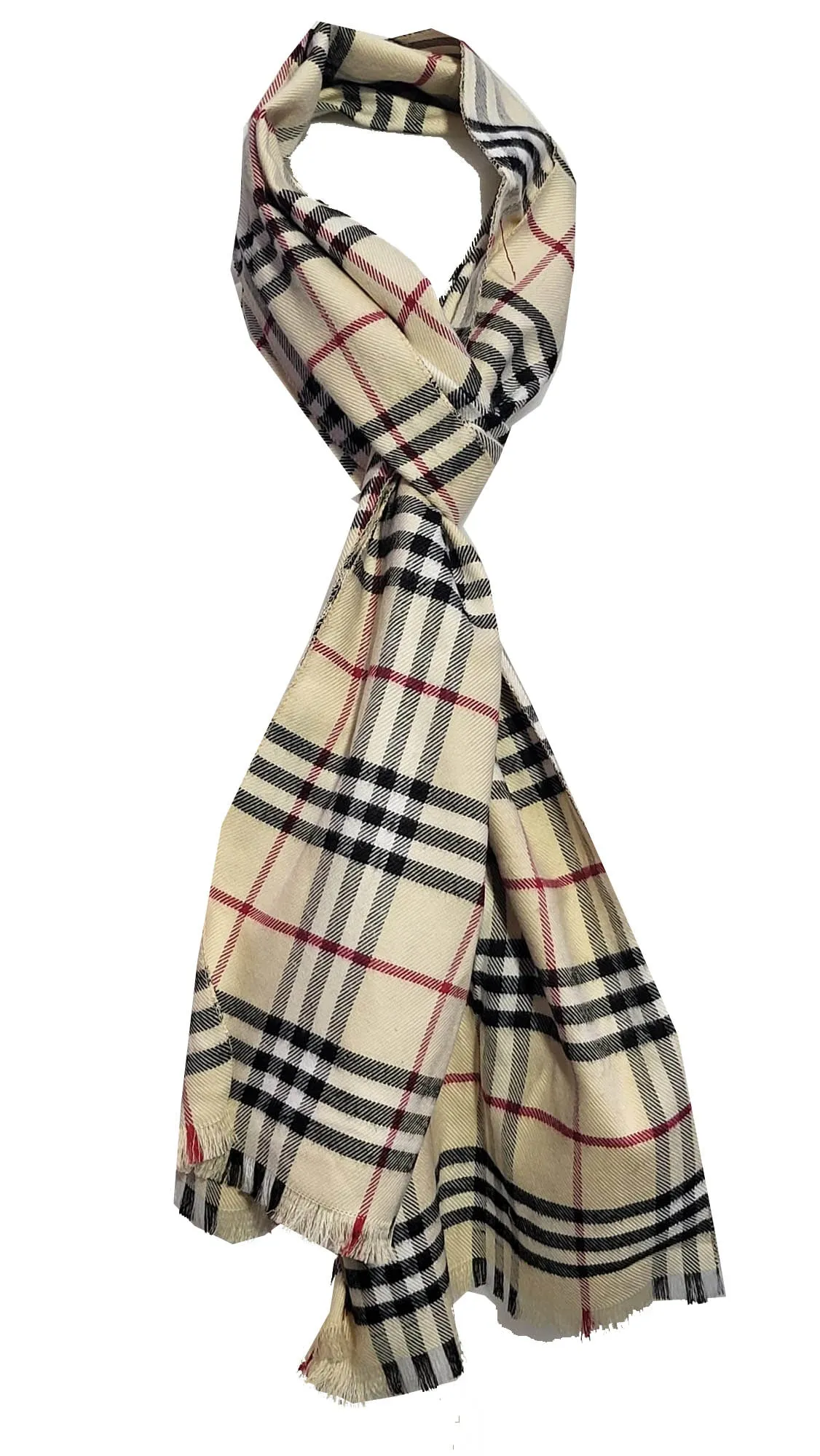 MANILLA RMD2211117 SS23 LIGHTWEIGHT CHECK SPRING SCARF