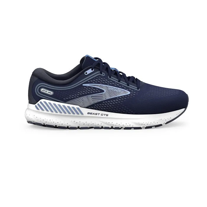 Mens Brooks Running Beast GTS 23 in Peacoat/Blue/White