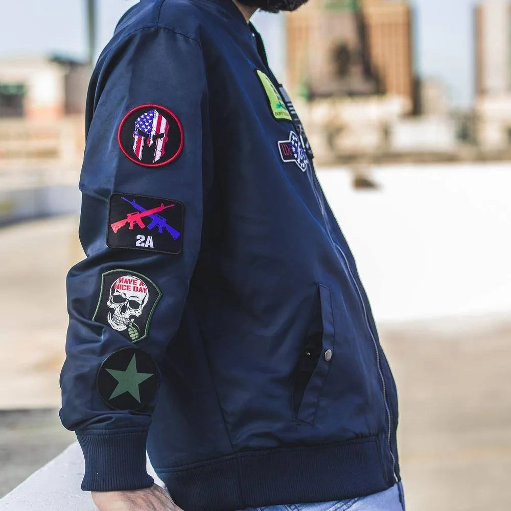 Men's Classified Bomber Jacket - Navy