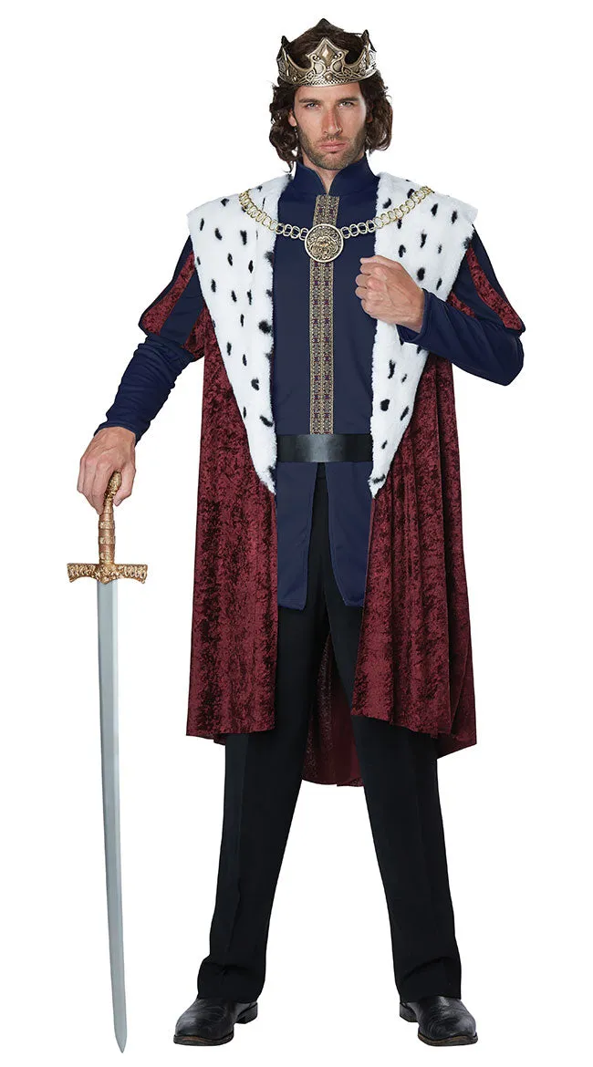 Men's Royal Storybook King Costume