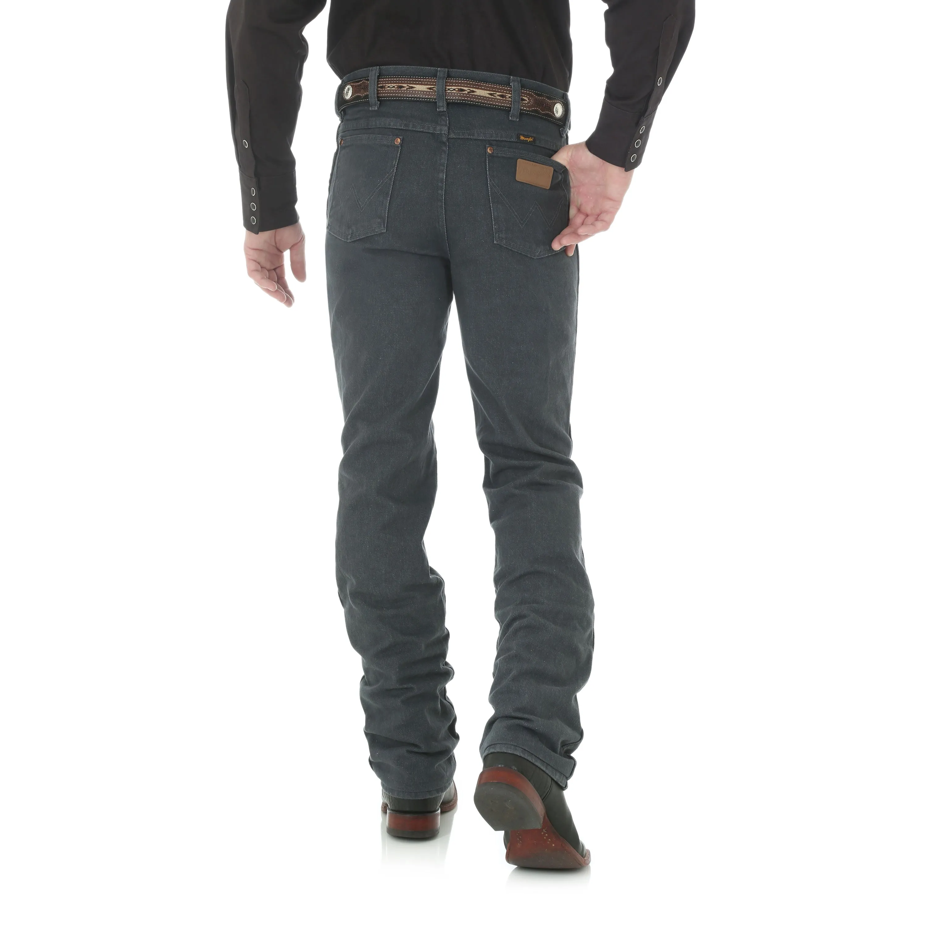 Men's Wrangler Cowboy Cut Slim Jean in Charcoal Gray - 936CHG - FINAL SALE