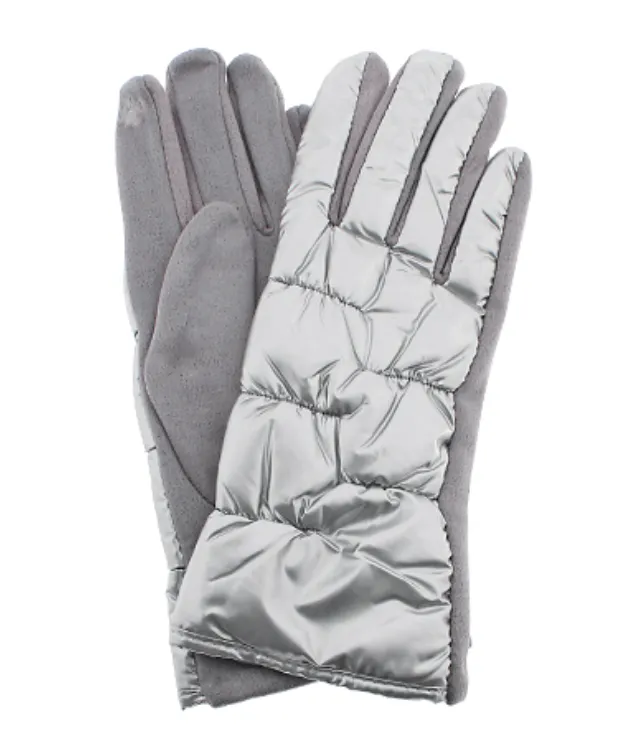 Metallic Winter Gloves Collection