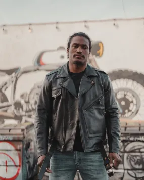 Murtaugh Leather Rider Bomber