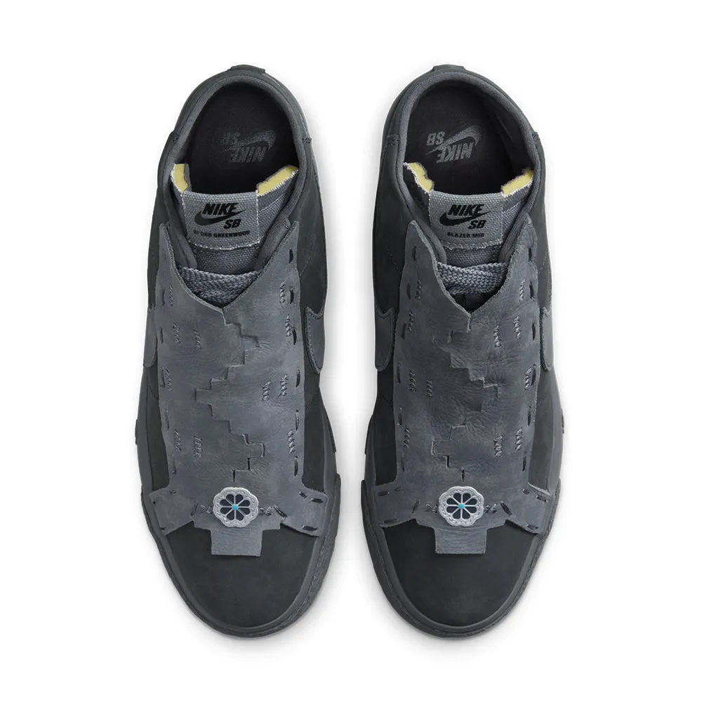 Nike SB - x Di'orr Greenwood Zoom Blazer Mid (Anthracite/Dark Smoke Grey)