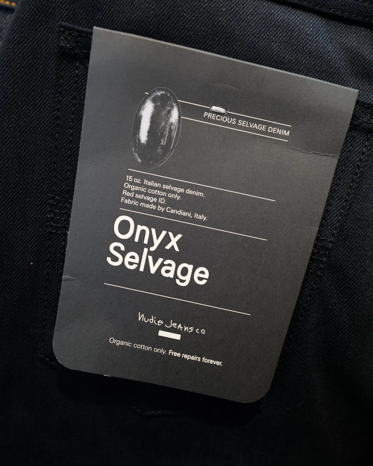 Nudie - Gritty Jackson - Dry Onyx Selvage