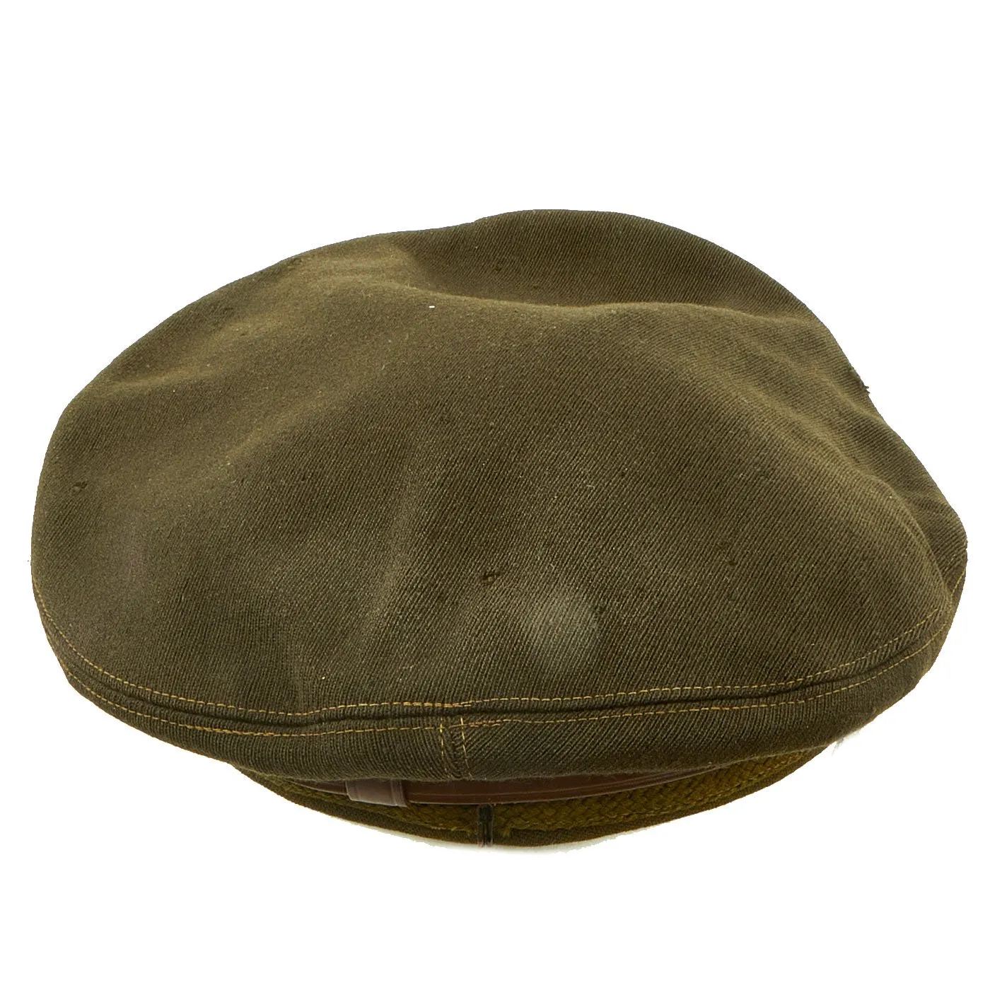 Original U.S. WWII Army Air Force Officer Crusher Cap by Knox