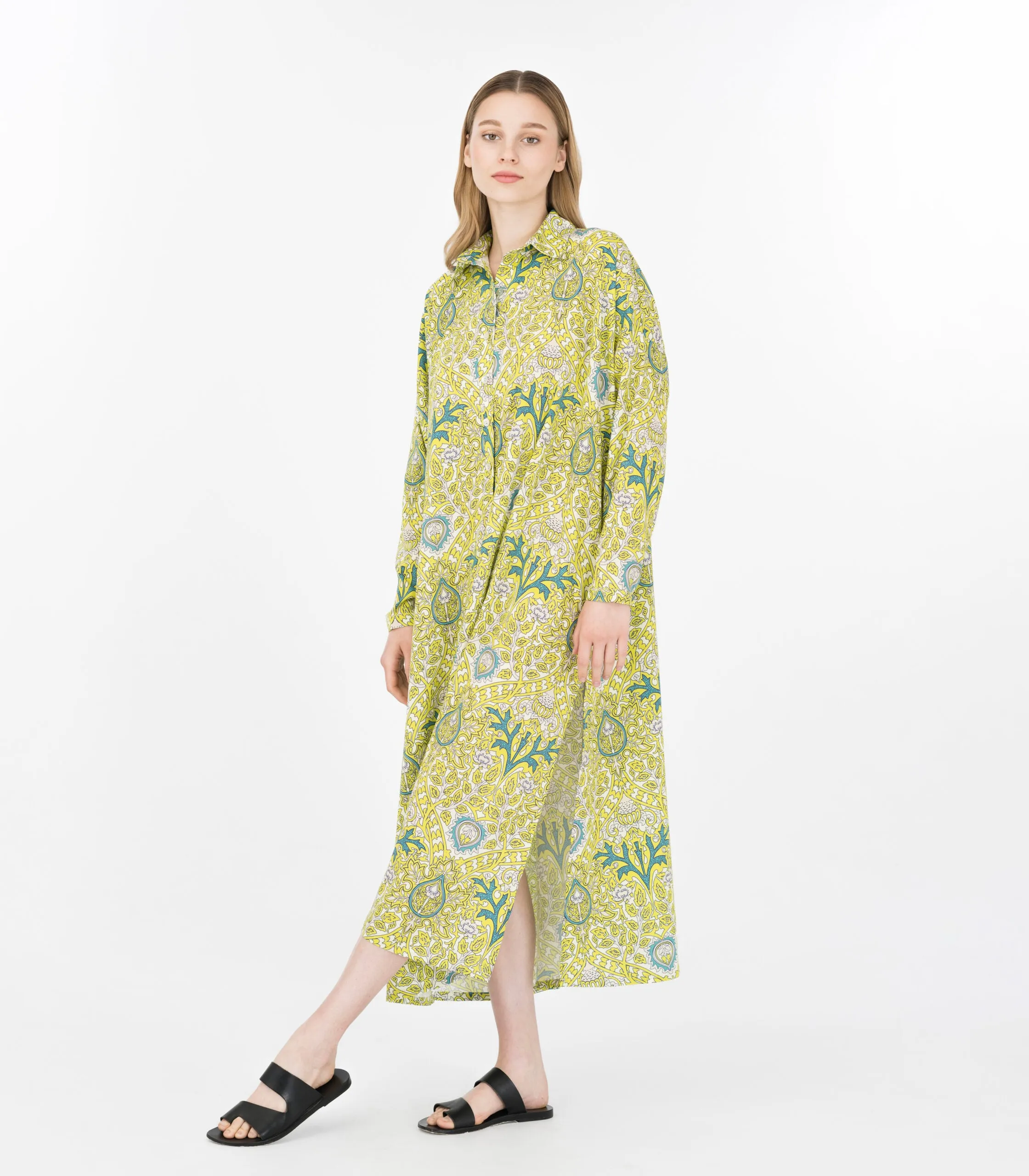 Paradiso Print Oversize Tunic Dress