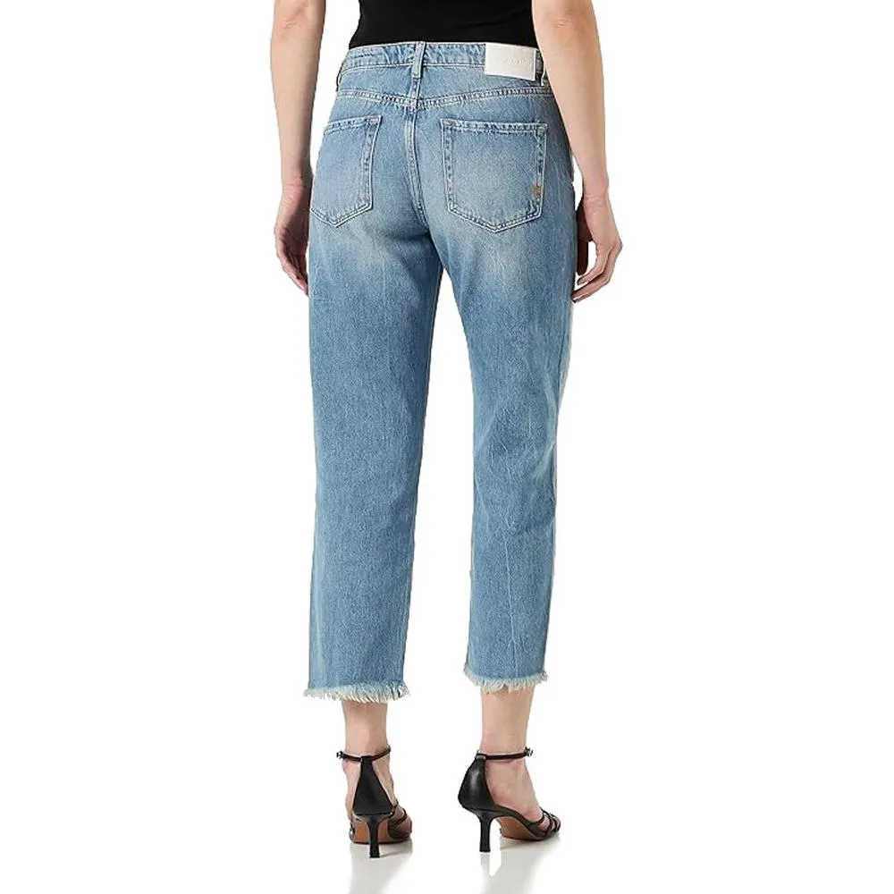 PINKO Blue Cotton Jeans & Pant