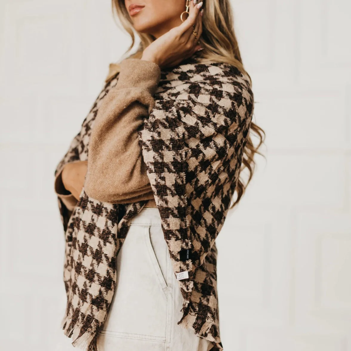 Plaid Shawl / Poncho