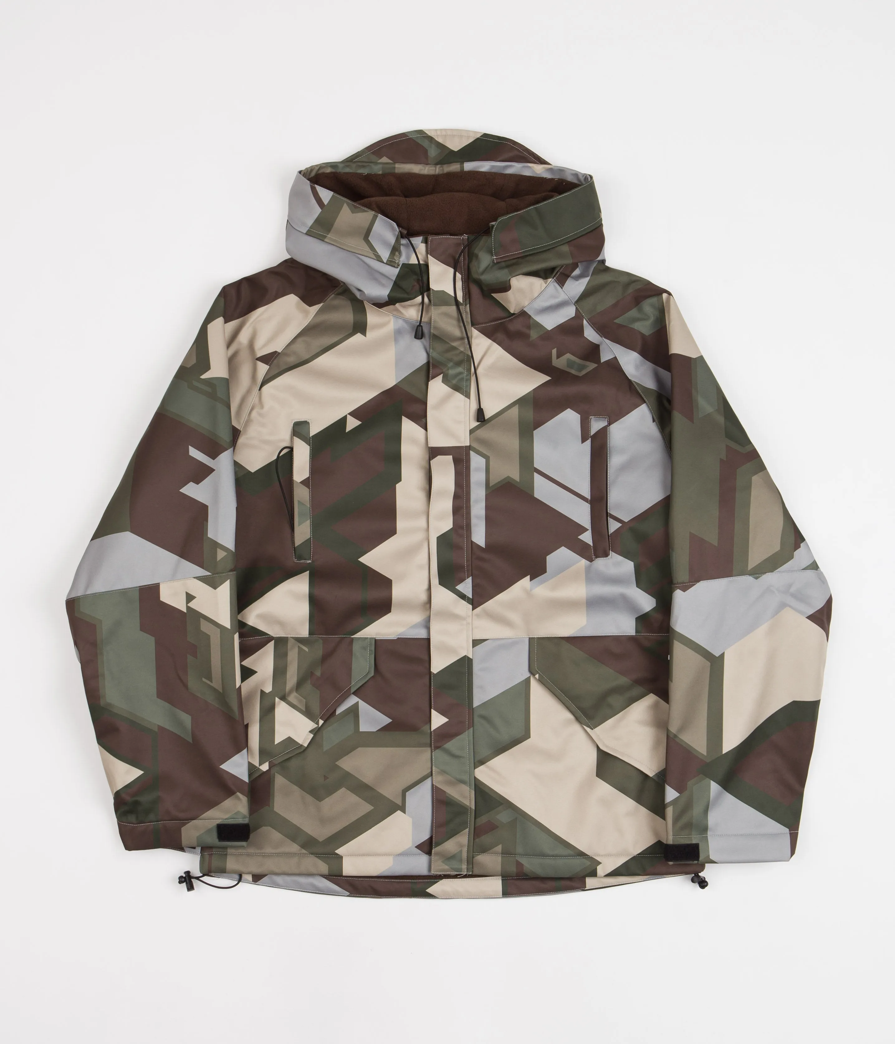 Pop Trading Company Parka Jacket - Delta Camo