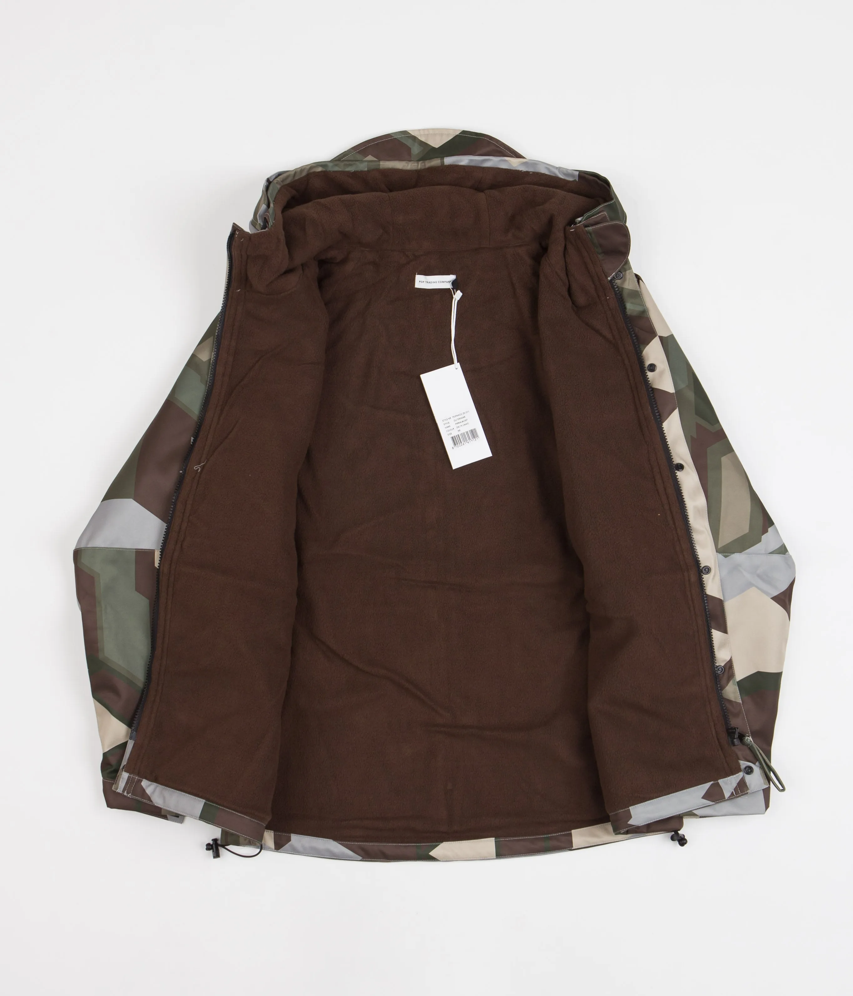 Pop Trading Company Parka Jacket - Delta Camo