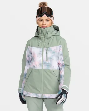 Presence Parka Snow Jacket - Sea Pine Mystery Fog