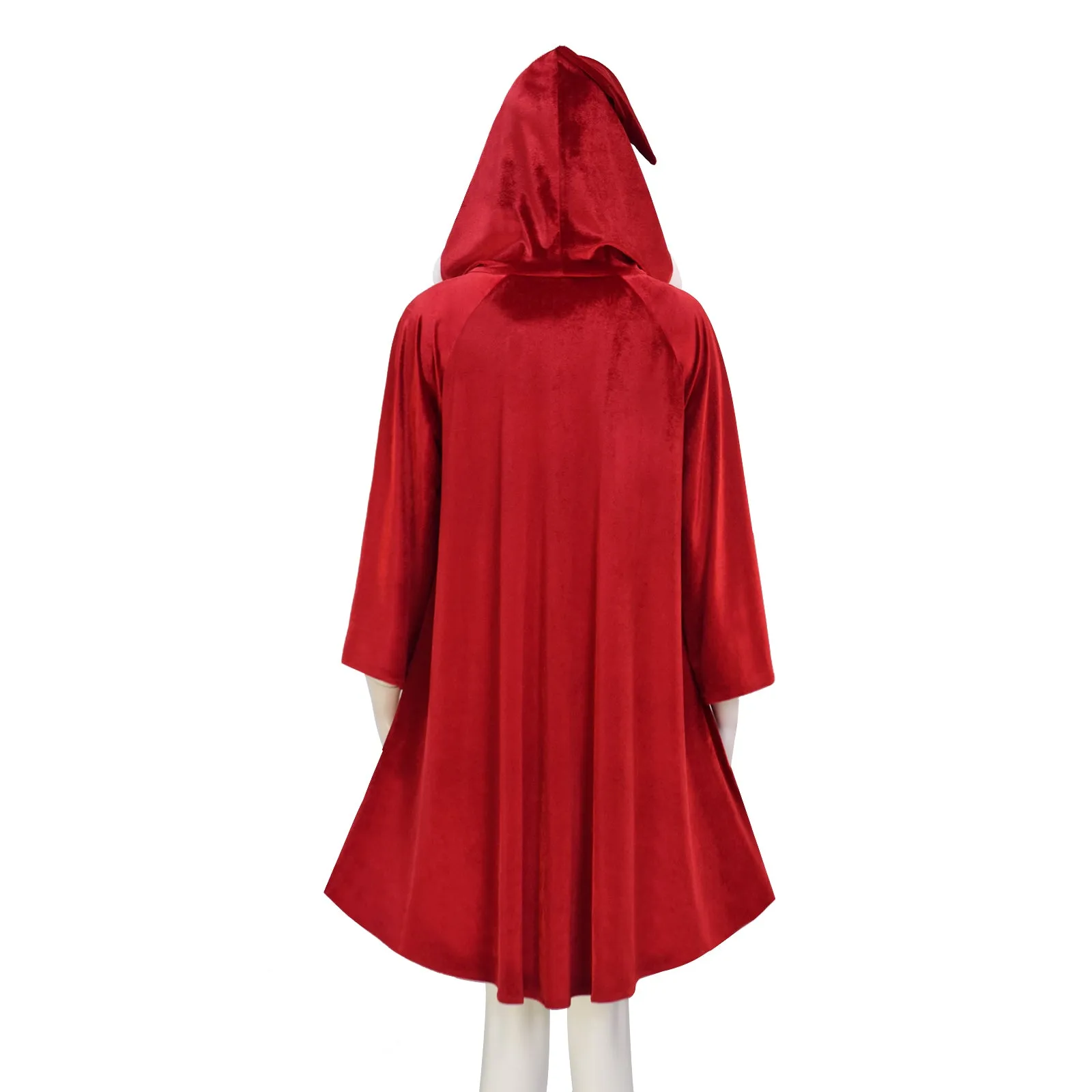 Red One Christmas Costume Adult PonchoWho Costume Suit Adult BE Costume