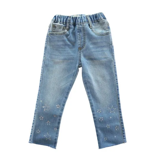 Rhinestone Star Jeans