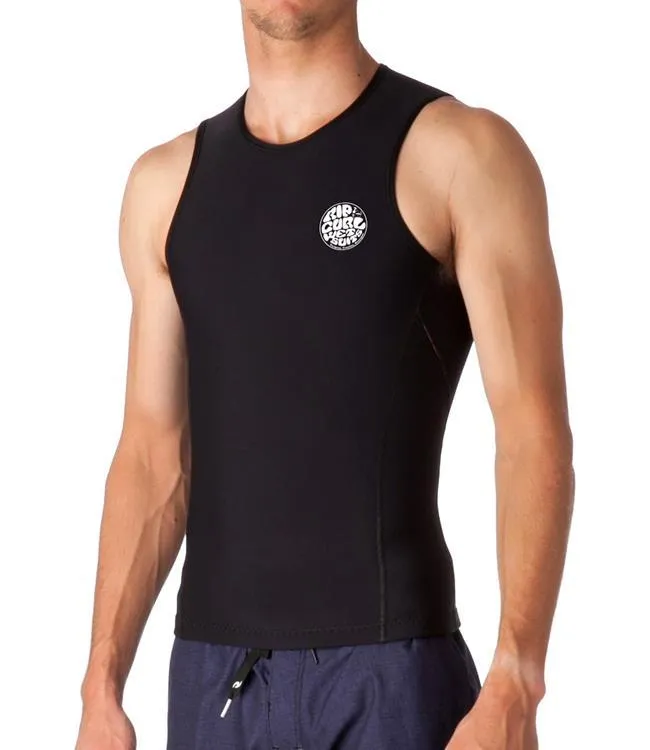 Ripcurl Flashbomb 0.5mm Sleeveless Wetsuit Vest (2019) - Black