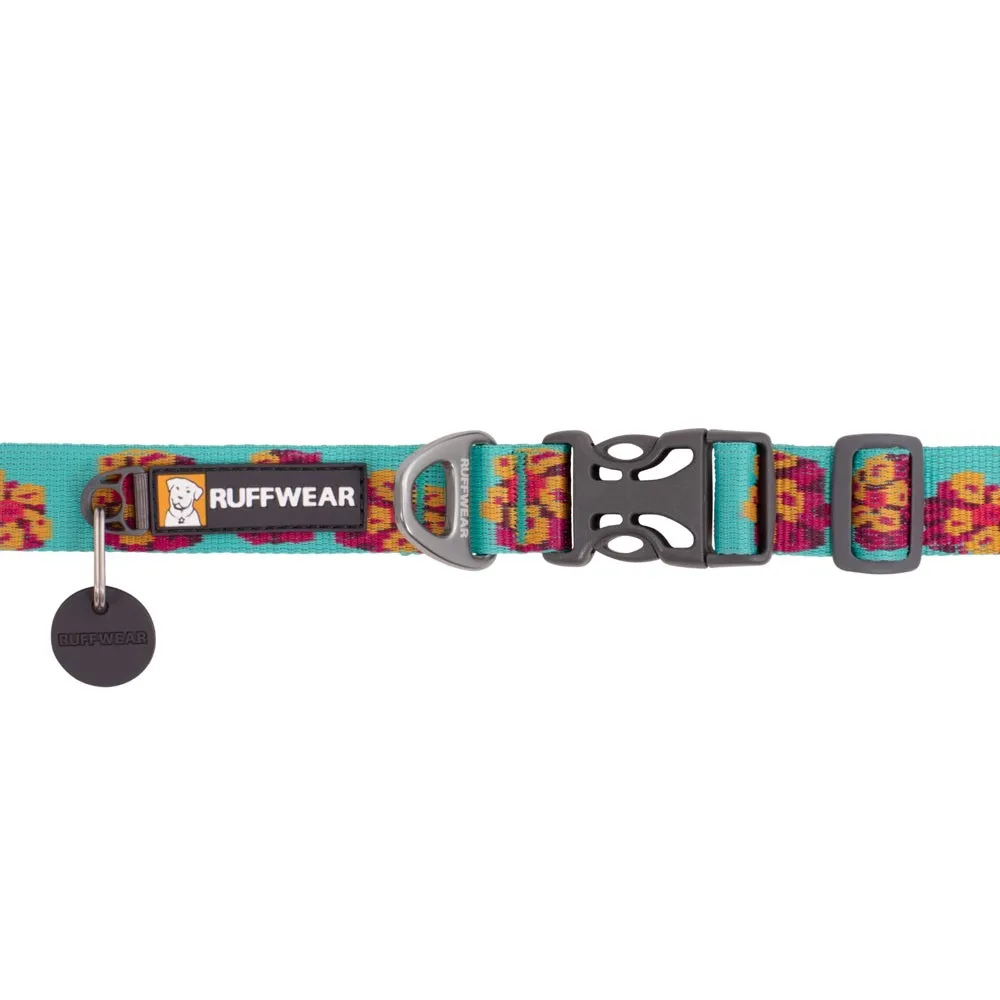 Ruffwear Flat Out Patterned Dog Collar (Spring Burst)