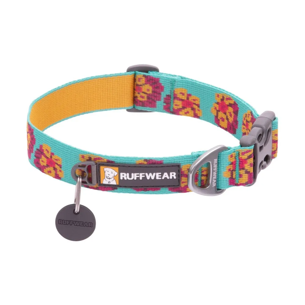 Ruffwear Flat Out Patterned Dog Collar (Spring Burst)