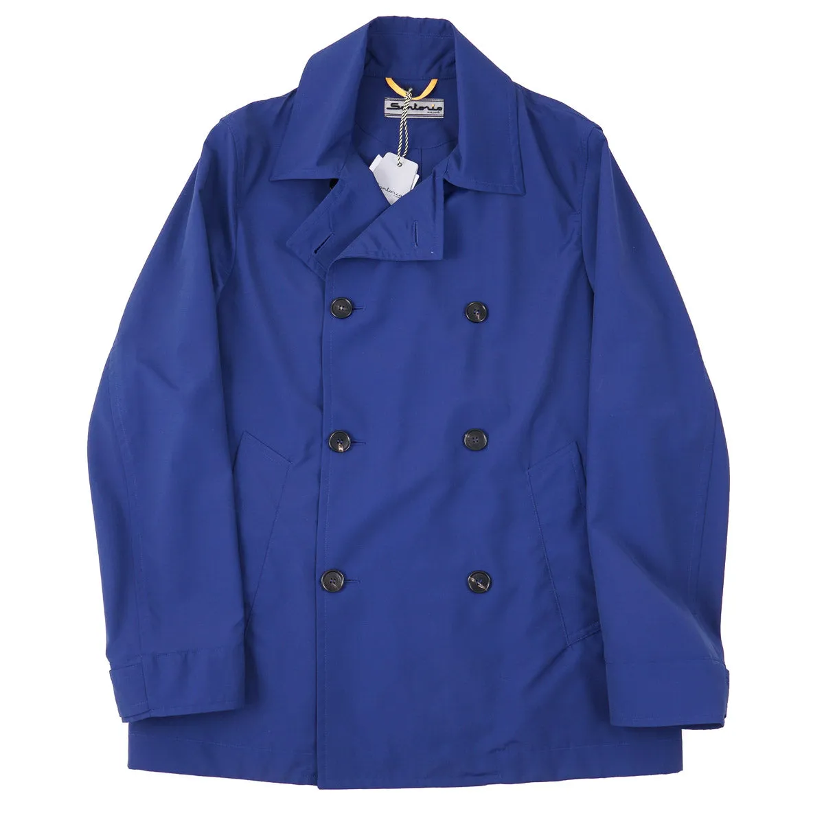 Sartorio Technical Wool-Nylon Peacoat