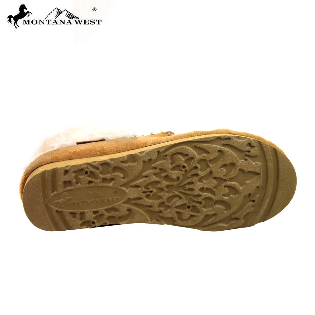 SBT-003 Montana West Moccasins Sugar Skull Collection