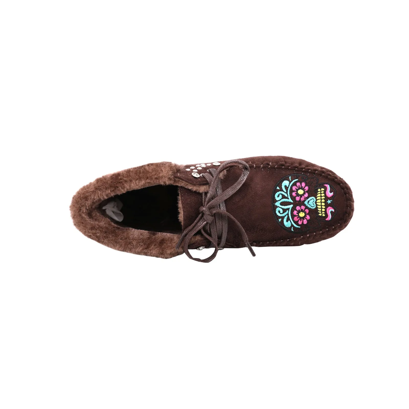 SBT-003 Montana West Moccasins Sugar Skull Collection