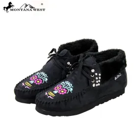 SBT-003 Montana West Moccasins Sugar Skull Collection