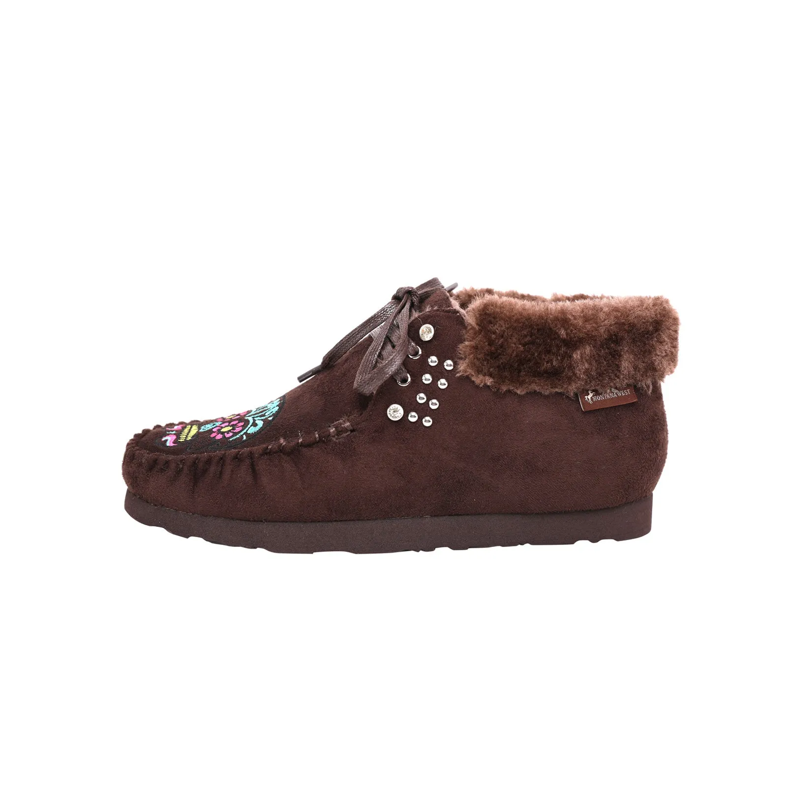 SBT-003 Montana West Moccasins Sugar Skull Collection