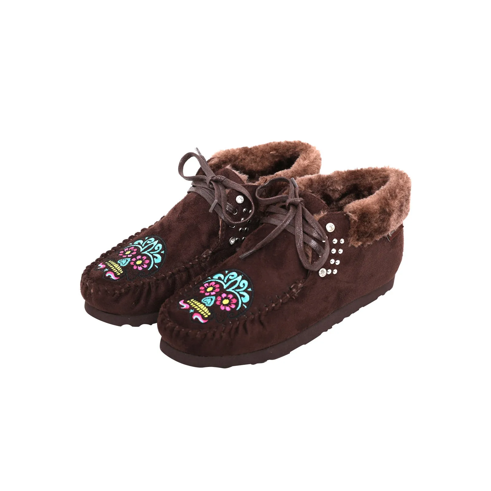 SBT-003 Montana West Moccasins Sugar Skull Collection