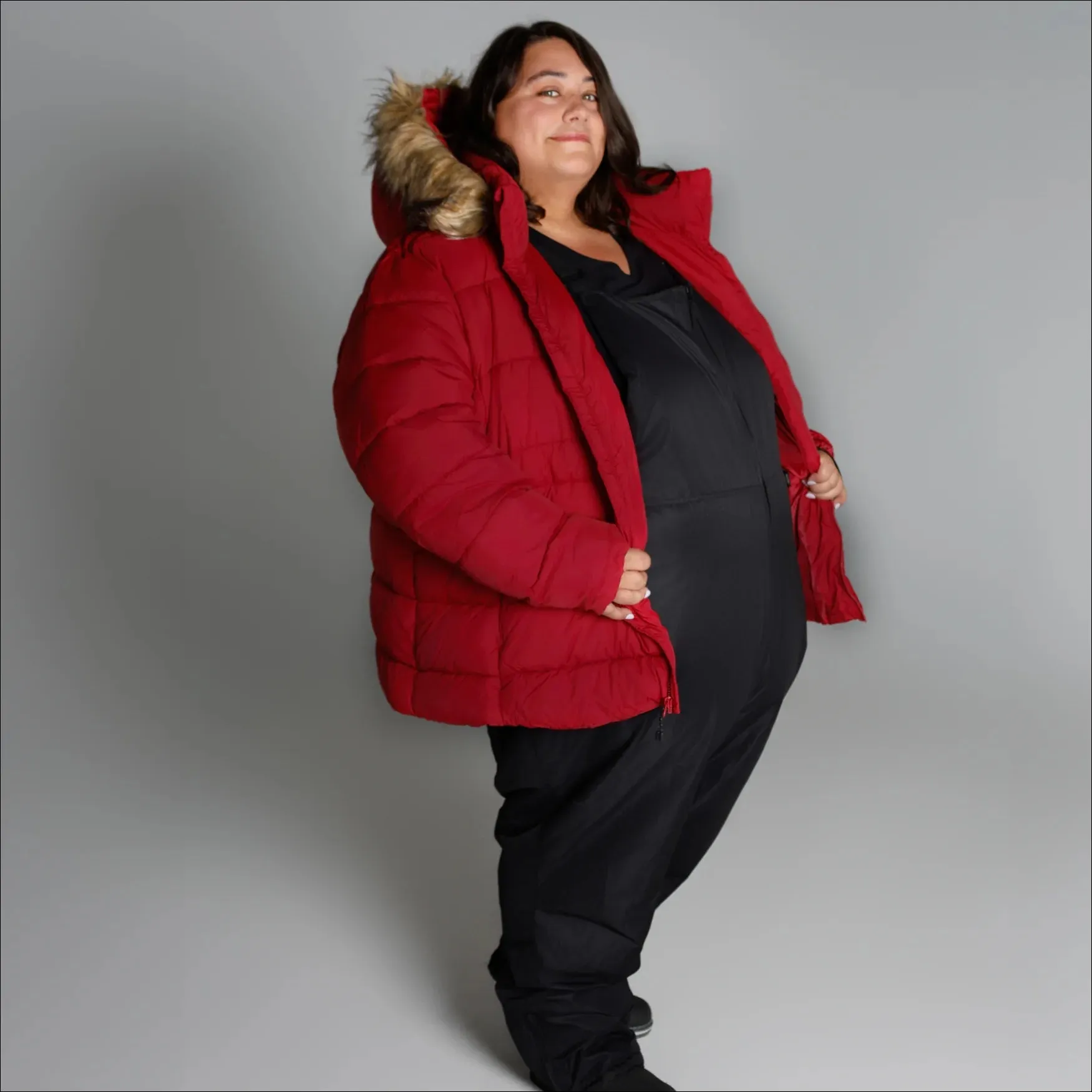 Snow Country Outerwear Women’s Plus Size Winter Ski Coat Jacket 1X-6X Luna