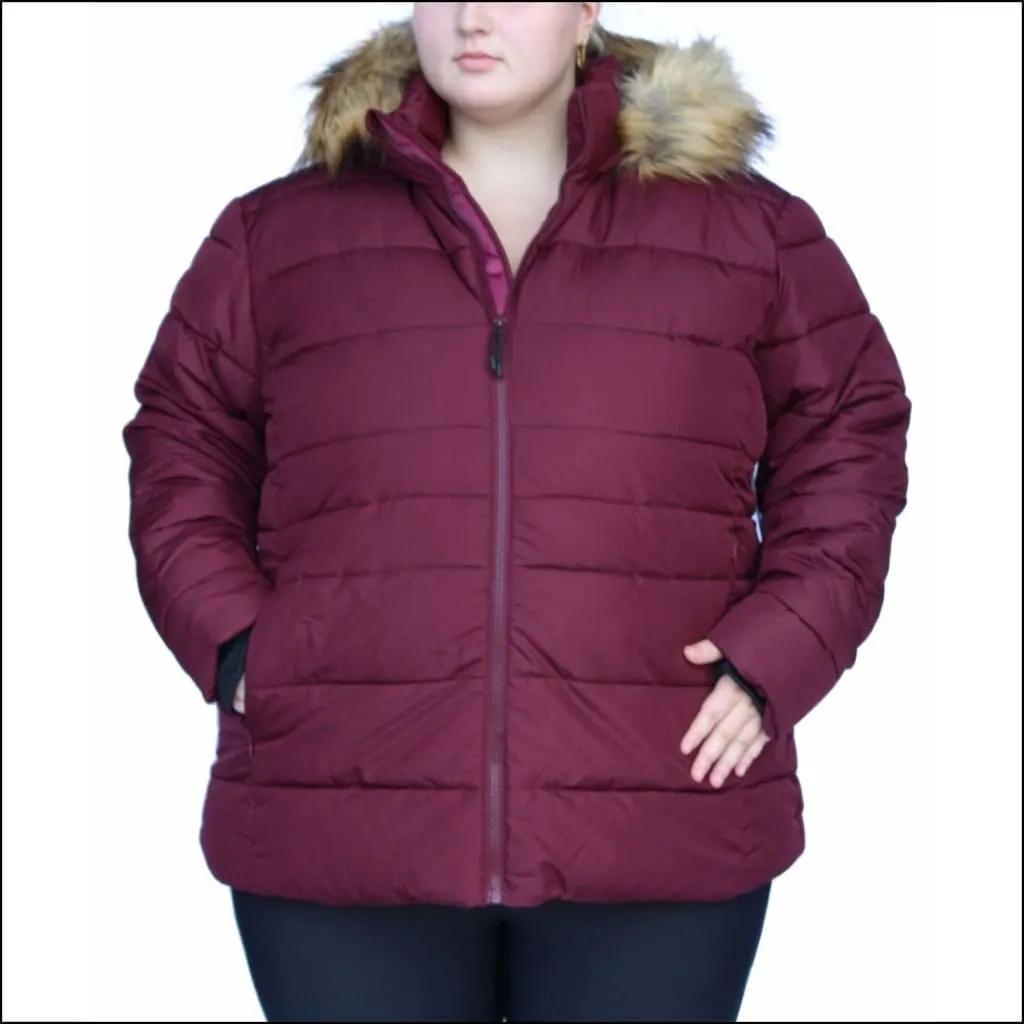 Snow Country Outerwear Women’s Plus Size Winter Ski Coat Jacket 1X-6X Luna