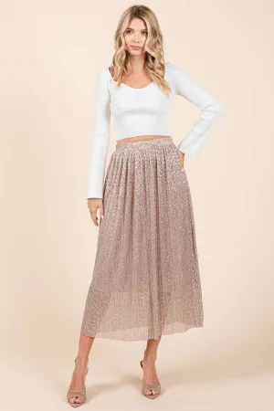 Sparkle Midi Skirt