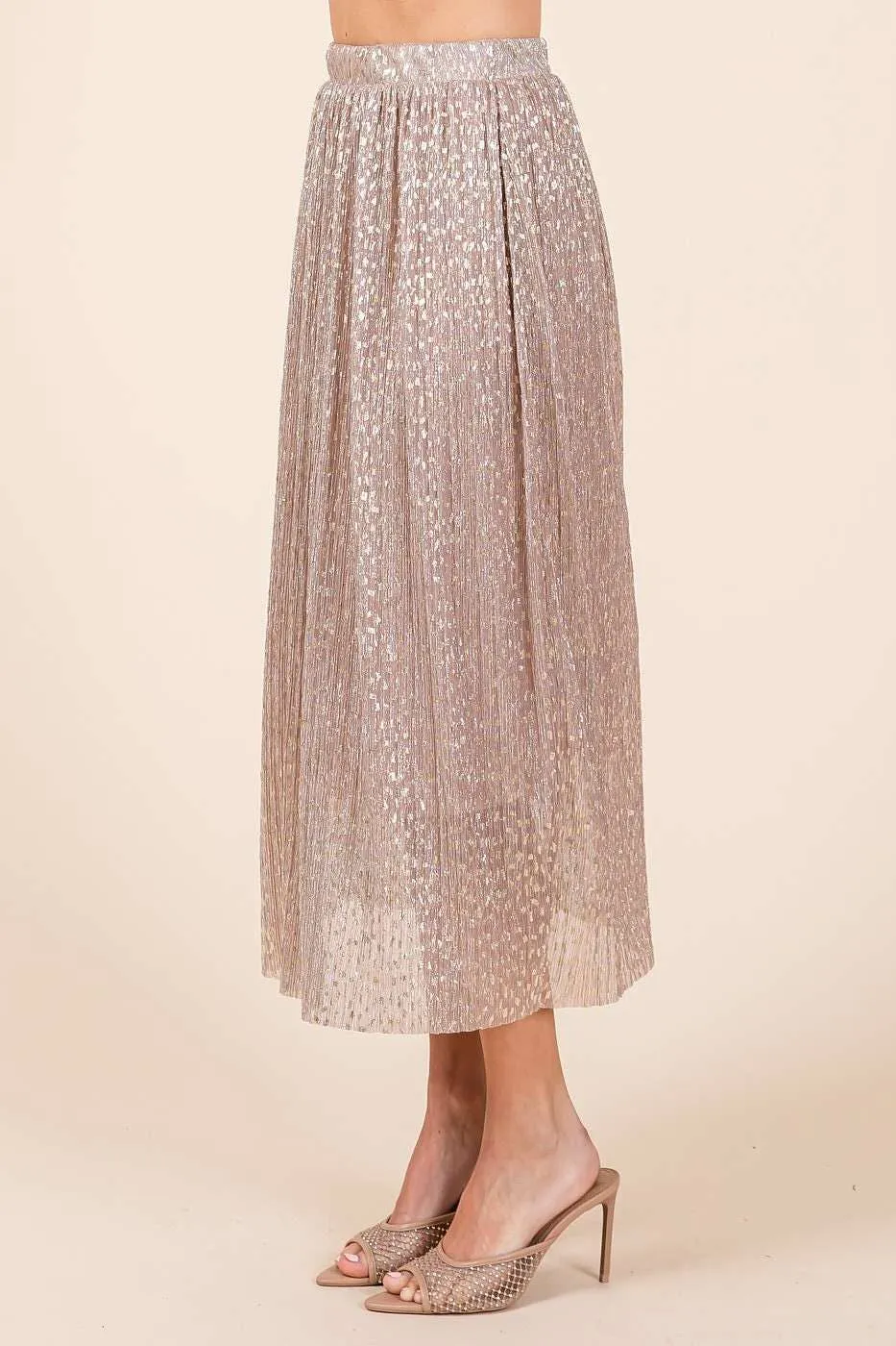 Sparkle Midi Skirt