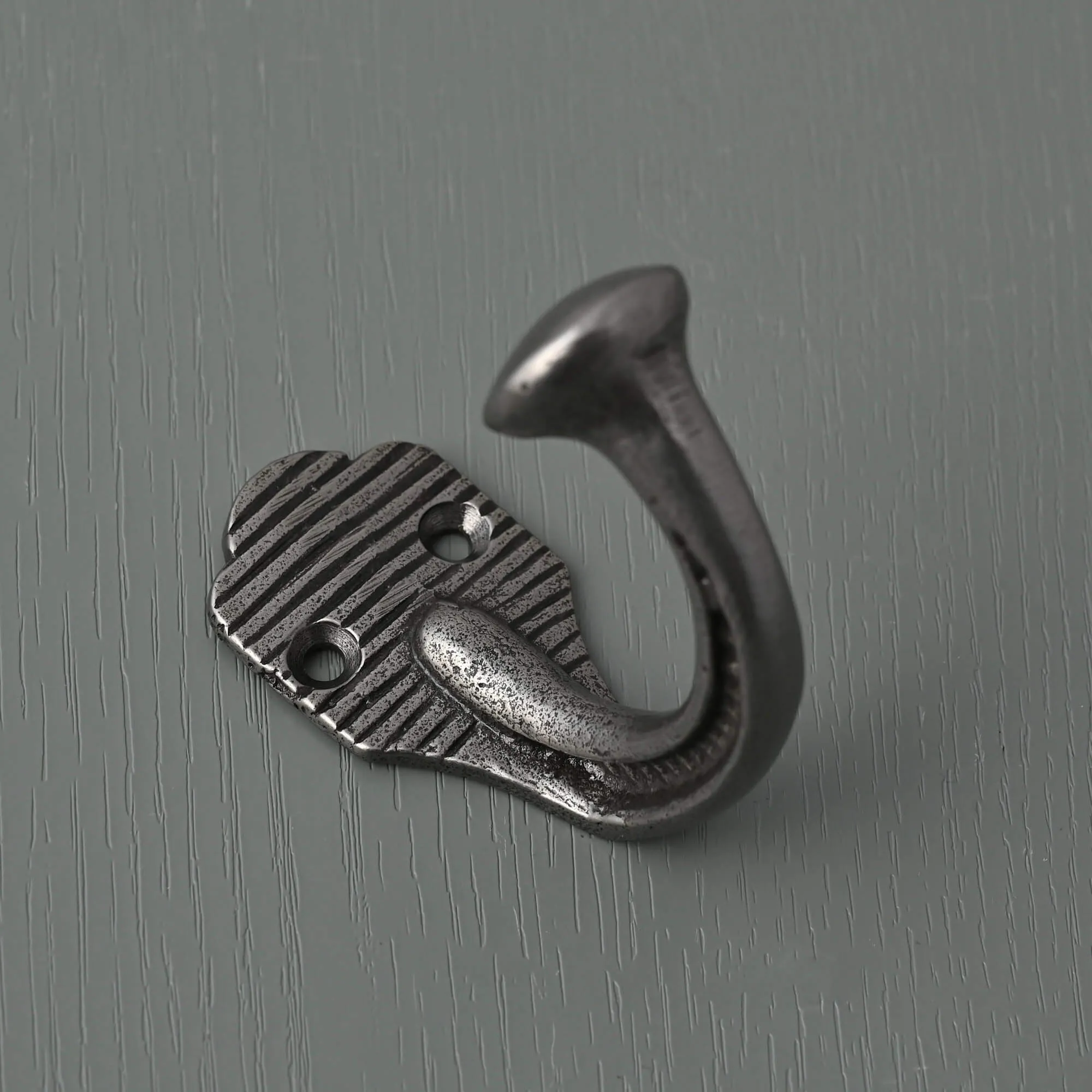 Stripe Cast Iron Coat Hook