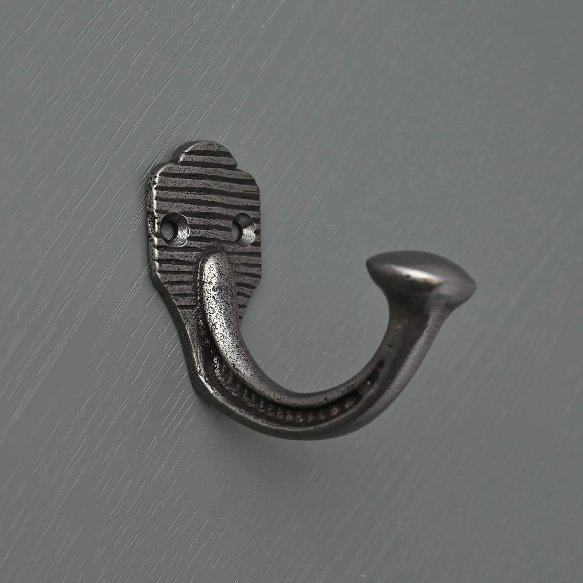 Stripe Cast Iron Coat Hook