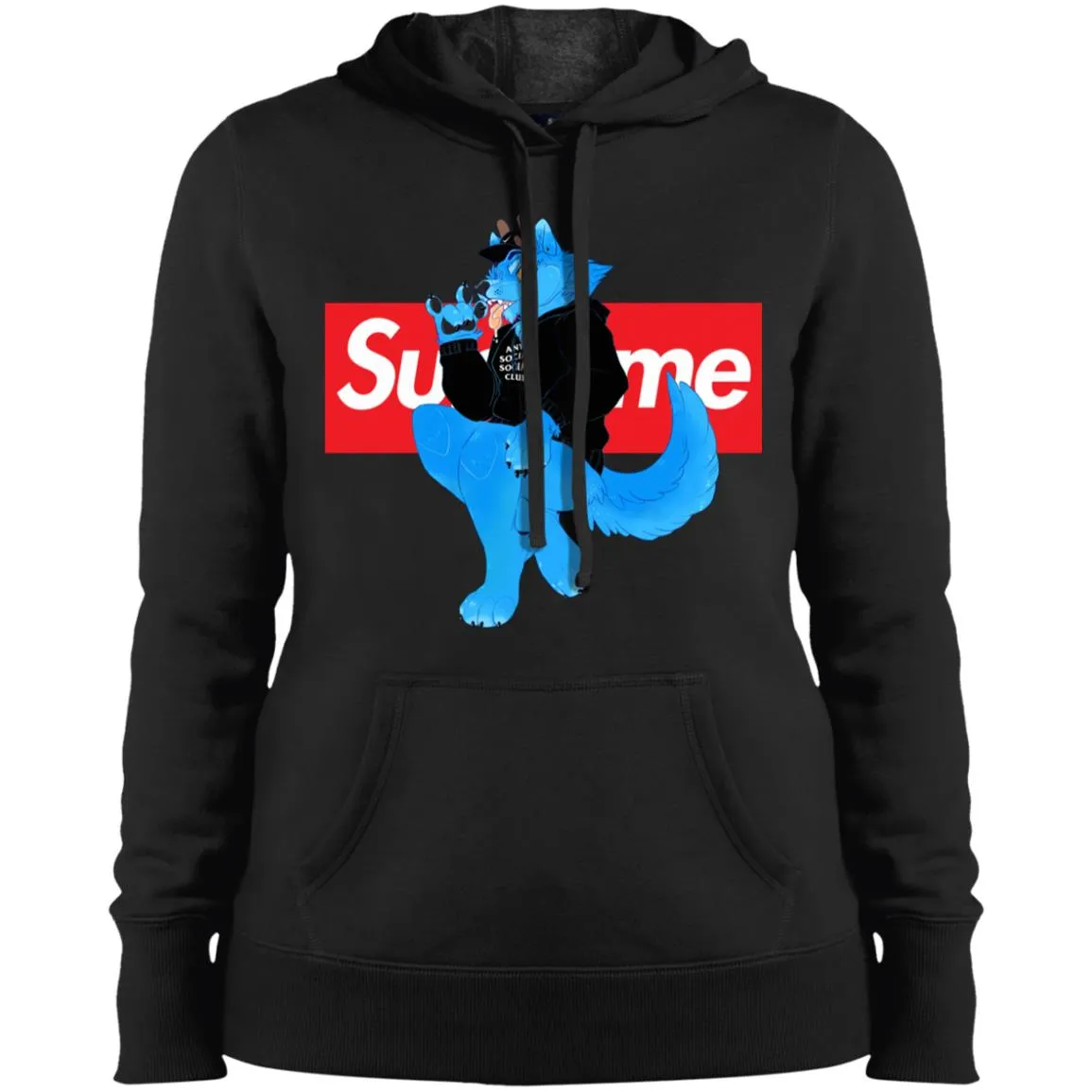 Supreme Woft T-shirt Women Hooded Sweatshirt