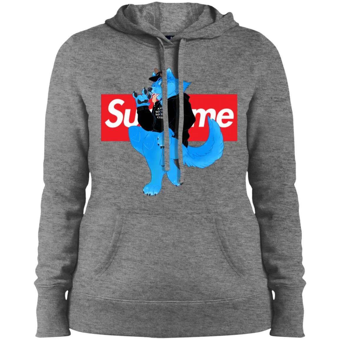 Supreme Woft T-shirt Women Hooded Sweatshirt