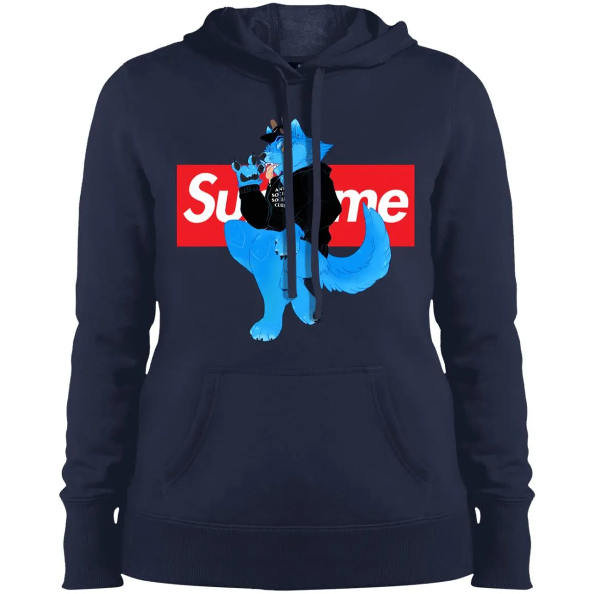 Supreme Woft T-shirt Women Hooded Sweatshirt