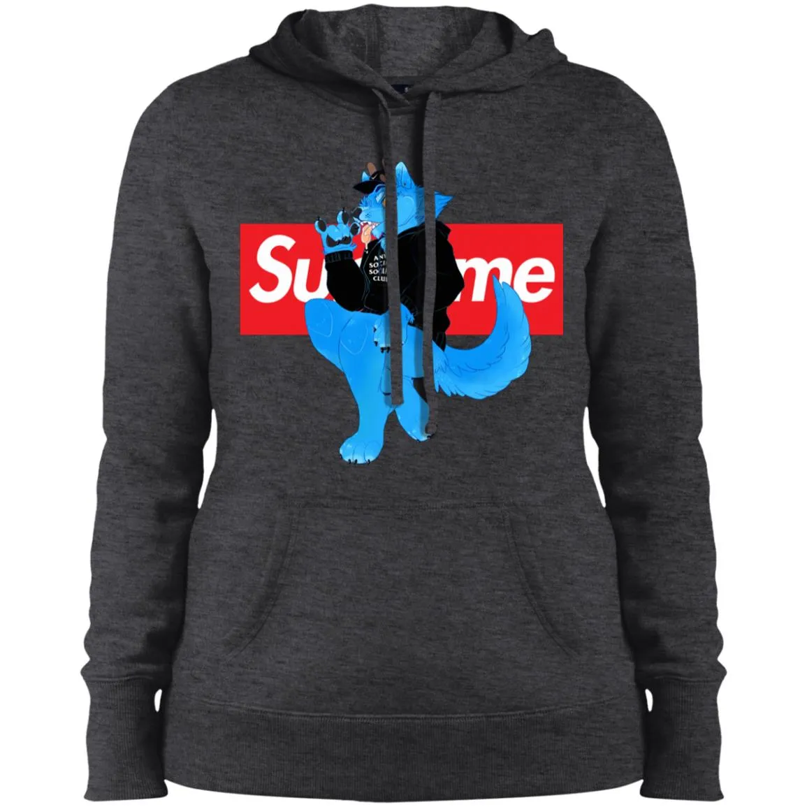 Supreme Woft T-shirt Women Hooded Sweatshirt