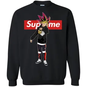 Supreme Yugi Mutou Game Yugioh T-shirt Crewneck Pullover Sweatshirt