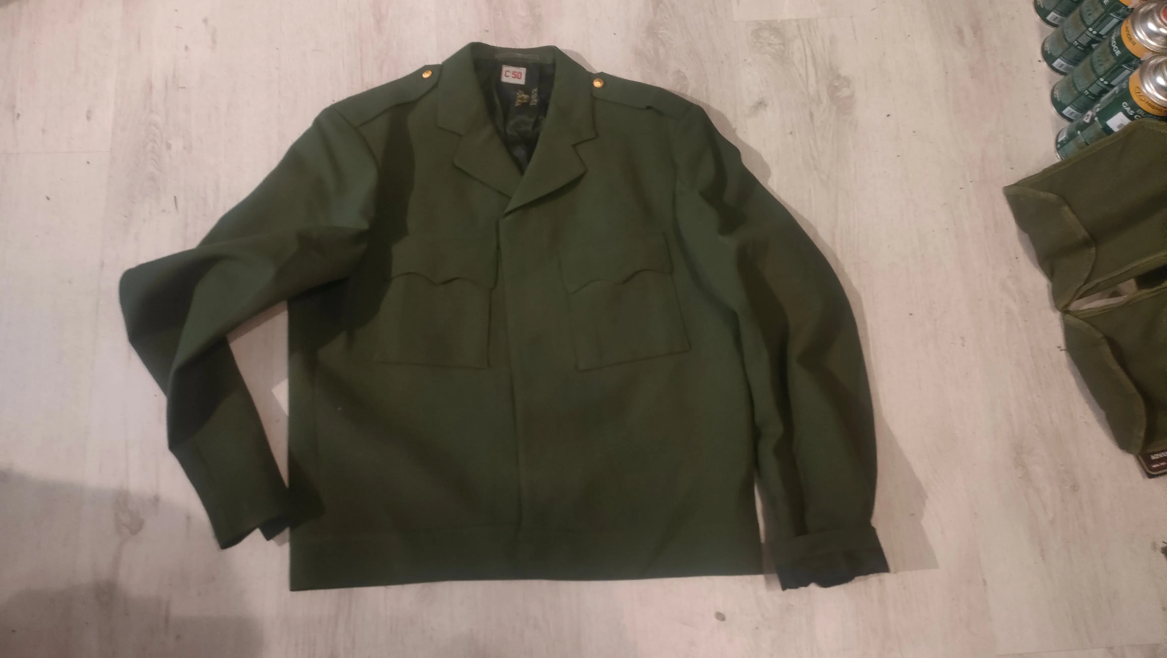 Swedish Green m60 Work IKE Jacket