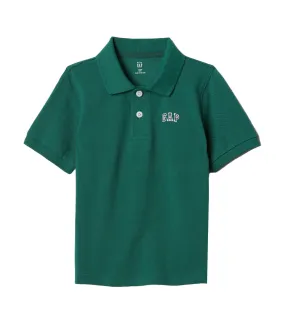 Toddler Logo Pique Polo Shirt Balsam Tree