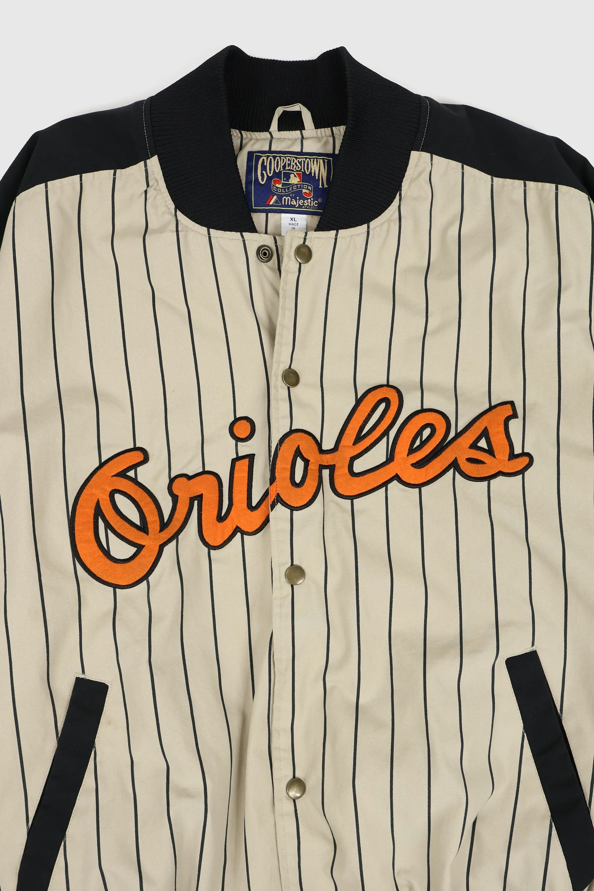 Vintage Baltimore Orioles Snap Button Jacket