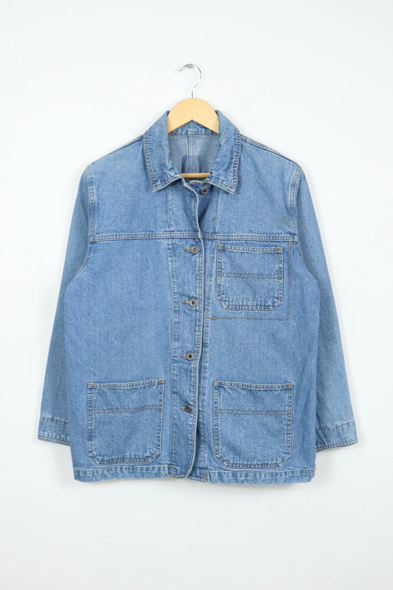 Vintage Denim Chore Jacket