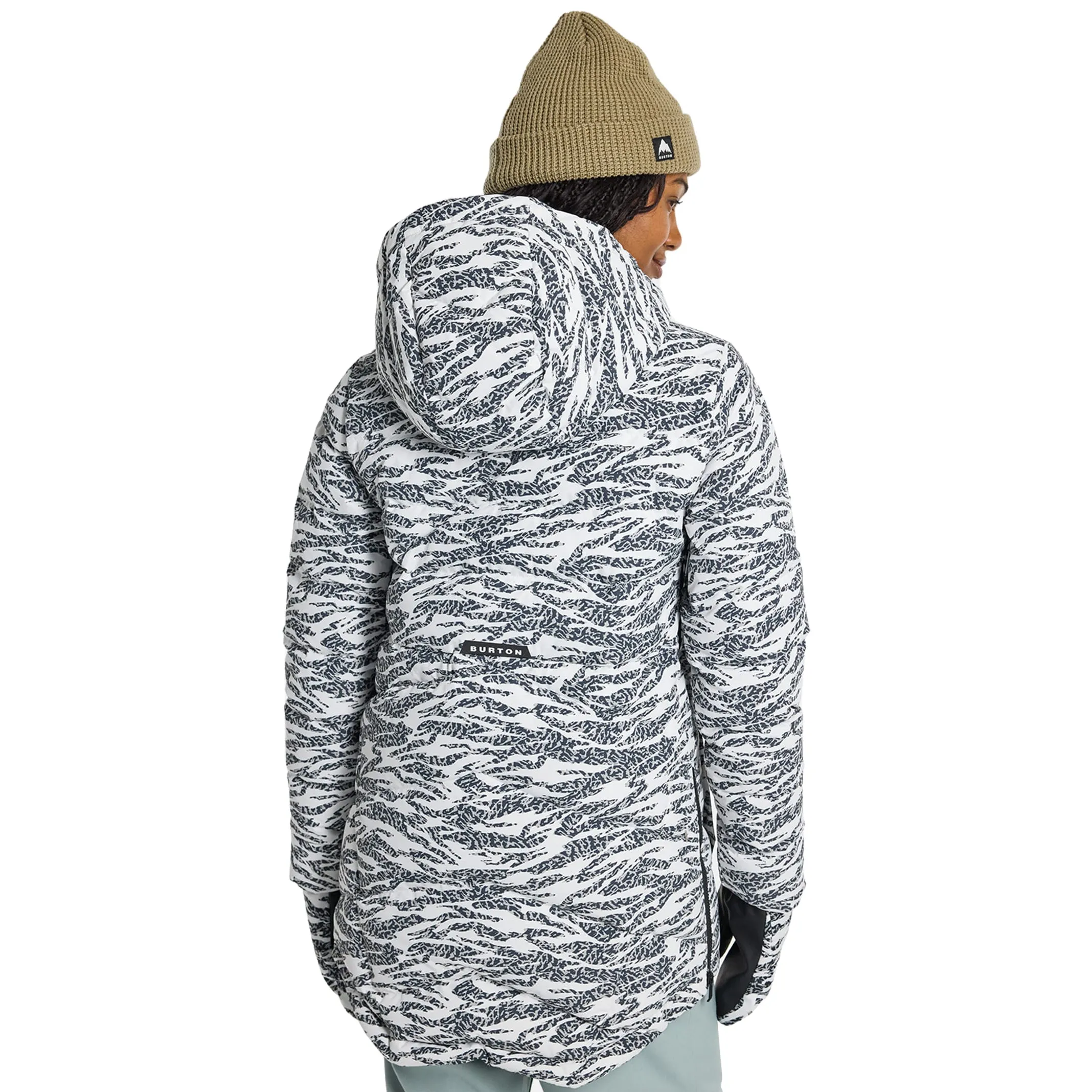 W LOYIL DOWN JACKET ZEBRA CAMO