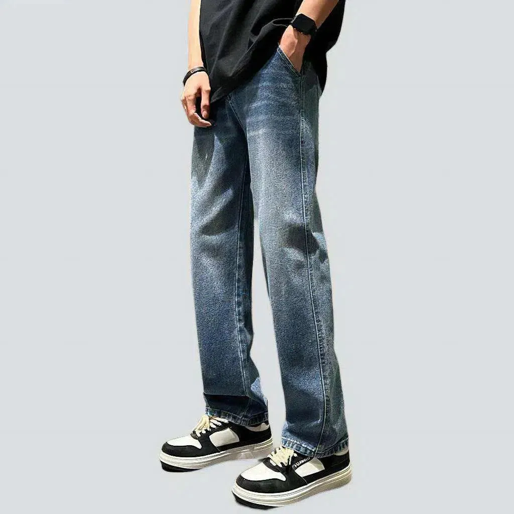 Whiskered street jeans
 for men